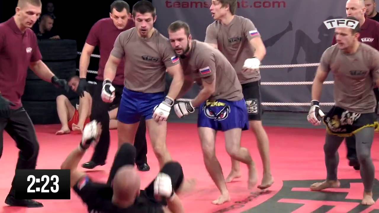 Fight 2 of the TFC Event 1 JungVolk Moscow, Russia vs Prague Boys Prague, Czech Republic