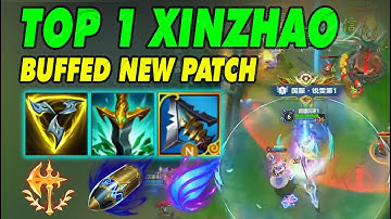 Xin Zhao Wild Rift China | OP Conqueror, Phase Rush, First Strike Runes Guide! 4 Games High Elo