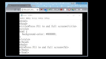 Really simple screen saver with HTML and browser alone