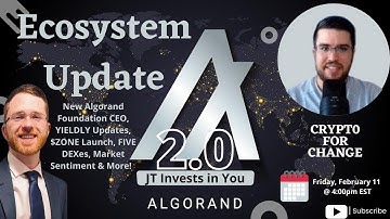 Algorand Update w/ CryptoForChange