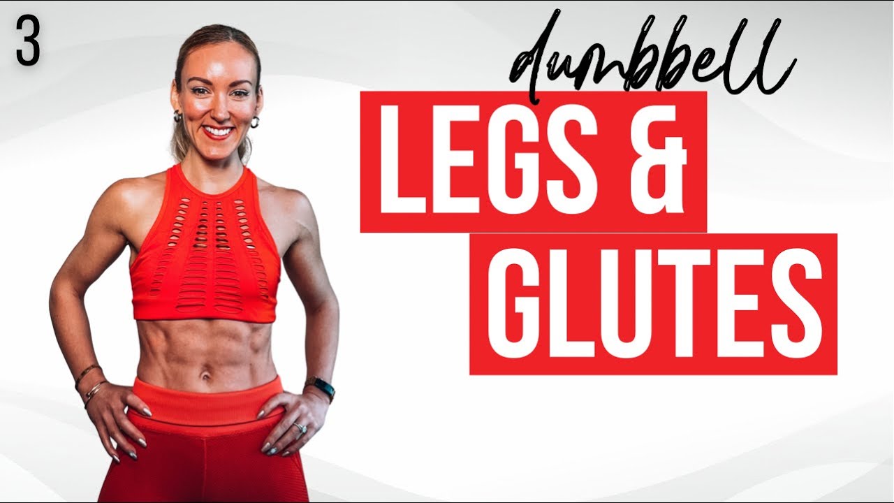 30 Min Lower Body Workout at Home With Dumbbells | Legs, Glutes & Thighs | Fitness Finale Day 3