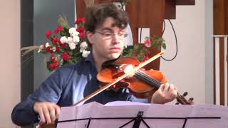 Bach: 'Wachet auf', for violin and organ