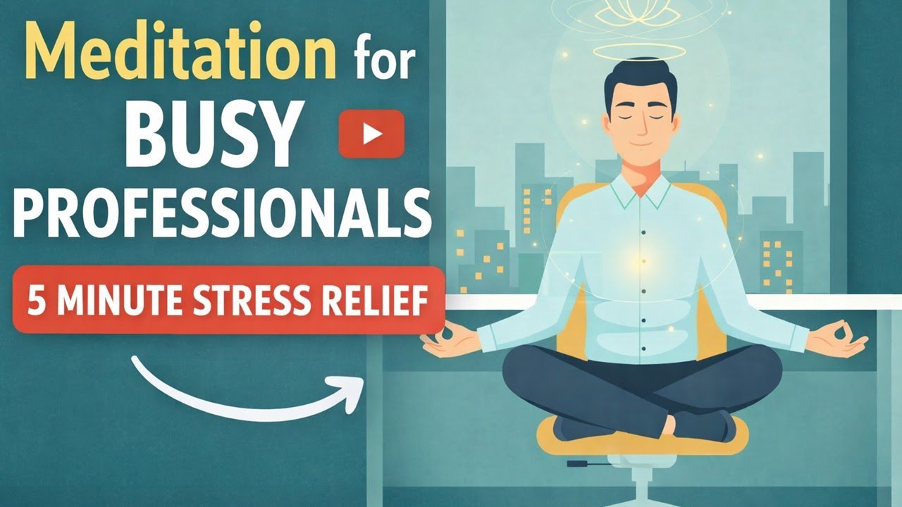 Quick 5-Minute Stress Release for Busy Professionals - YouTube