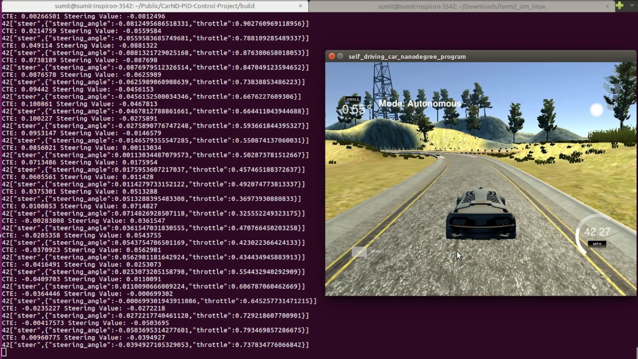 PID Controller for Autonomous Driving - YouTube