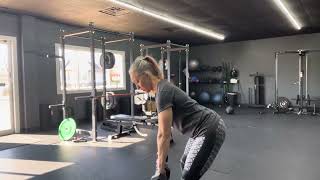 Dumbbell Rotational Row