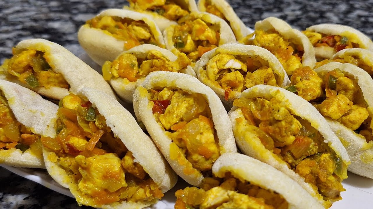  #تحضيرات_رمضان بطبوط معمّر بحشوة الدجاج بطريقة خطيييرة 😍 هش وخفيف وناجح 100%