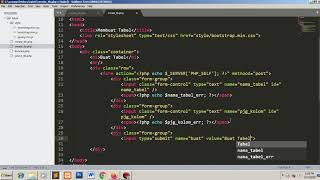 Tutorial Membuat Tabel MySQL Dengan PHP part 2