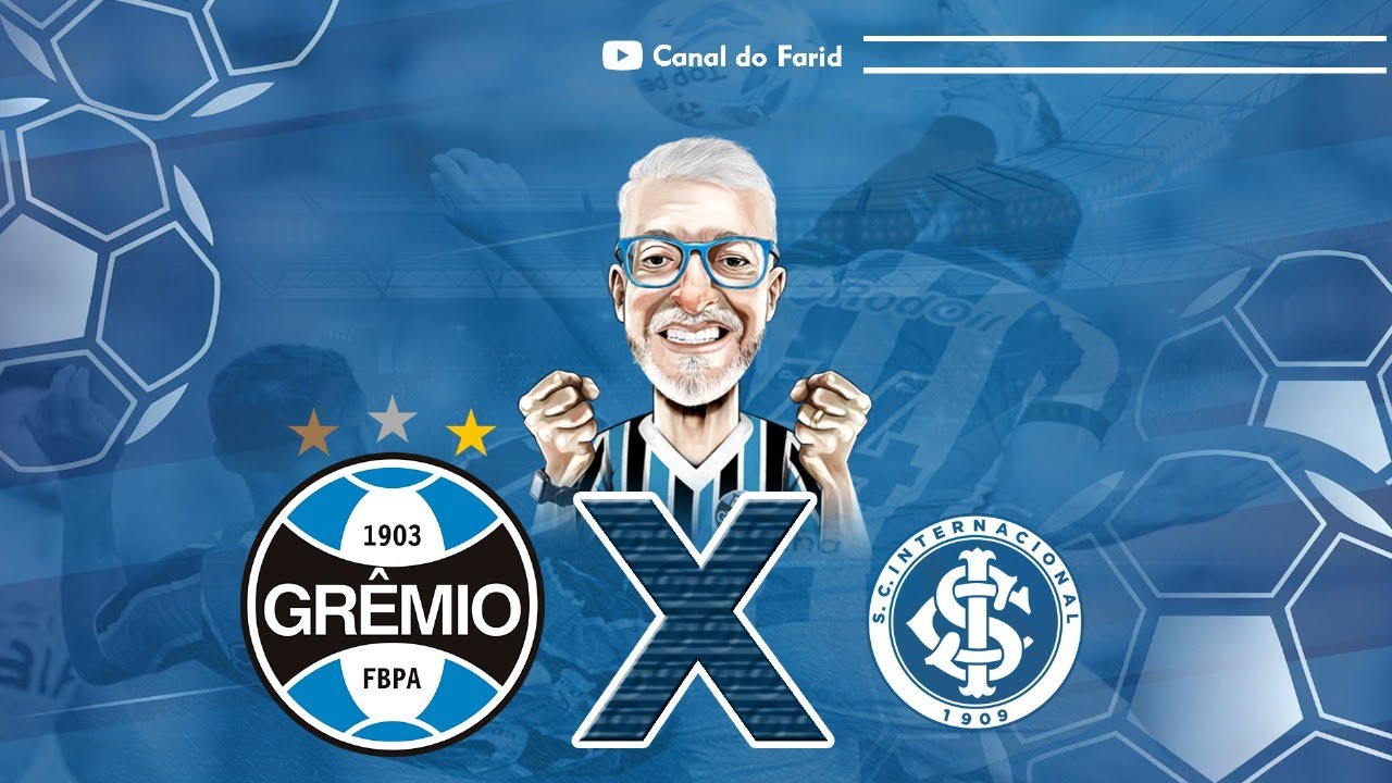 AO VIVO GRÊMIO X INTER 08.03 GAUCHÃO 2025 - FARID REAGINDO AO JOGO!!!