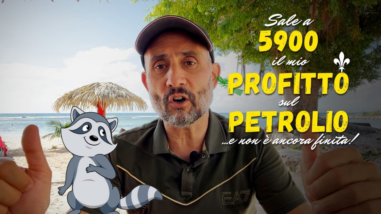Sale a quota 5900 il mio profitto su petrolio... e non è ancora finita!