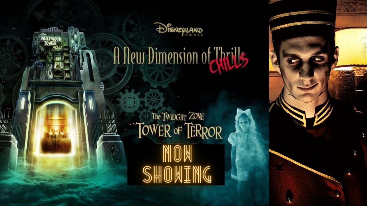 Experience The Thrills Of Tower Of Terror At Disneyland Paris In Stunning 4k Quality!