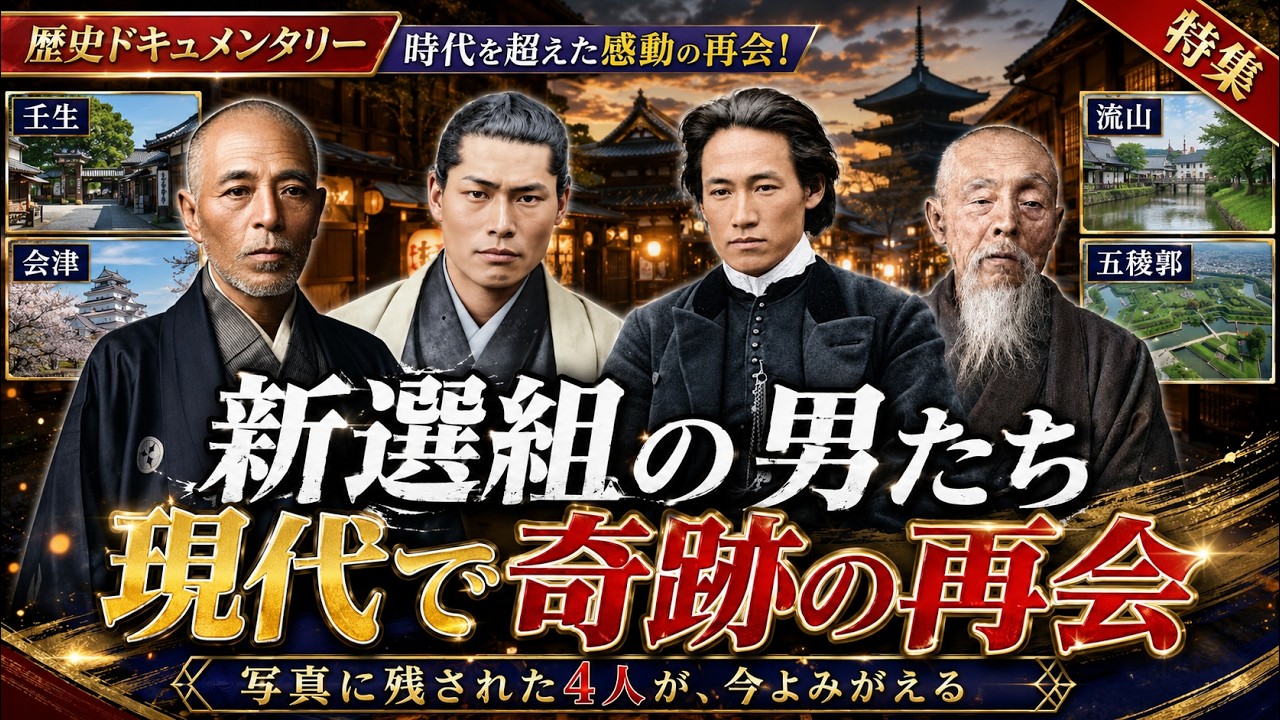 What If the Shinsengumi Reunited Today? | 150 Years Later for the