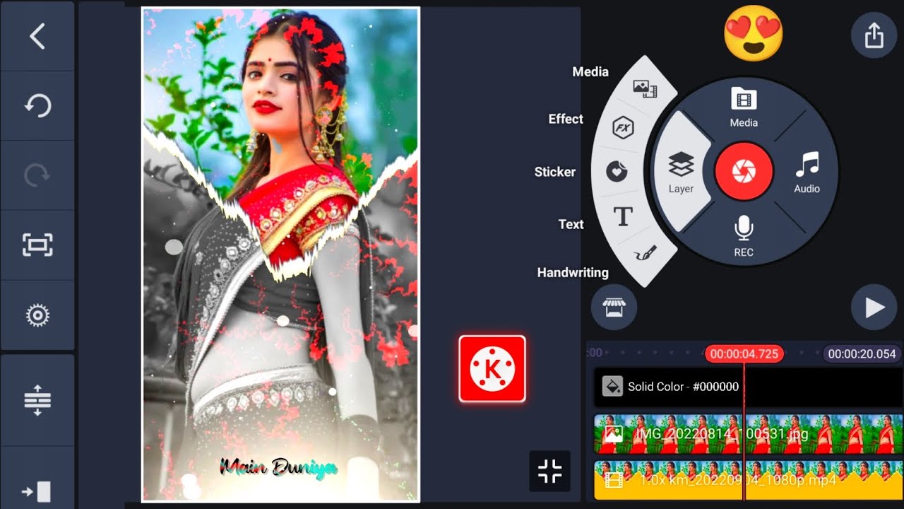 How To Make Full Screen Status Video In Kinemaster | Kinemaster Video Editing 