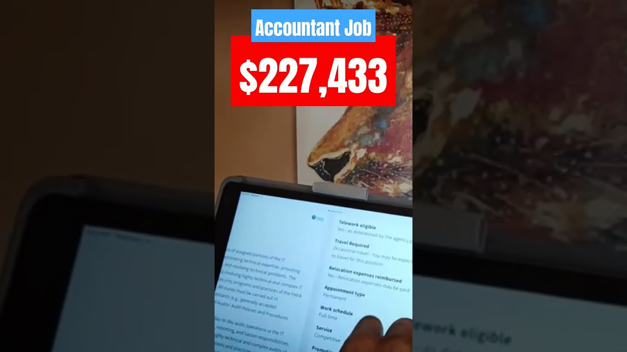 PROOF $133,000 to $227,000 Accountant Salary 