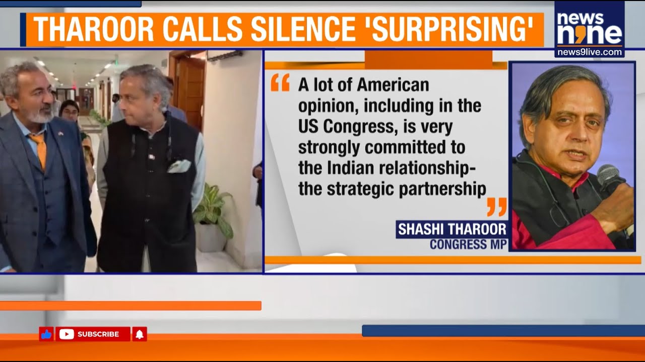 Shashi Tharoor Slams Indian-American Community Over Silence on India-US Issues | News9