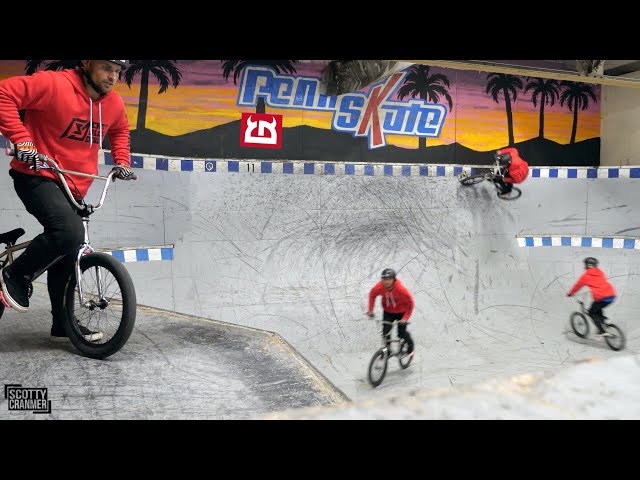 LITTLE DEVIL バックル　BMX Riding An Iconic Ramp In BMX History | 