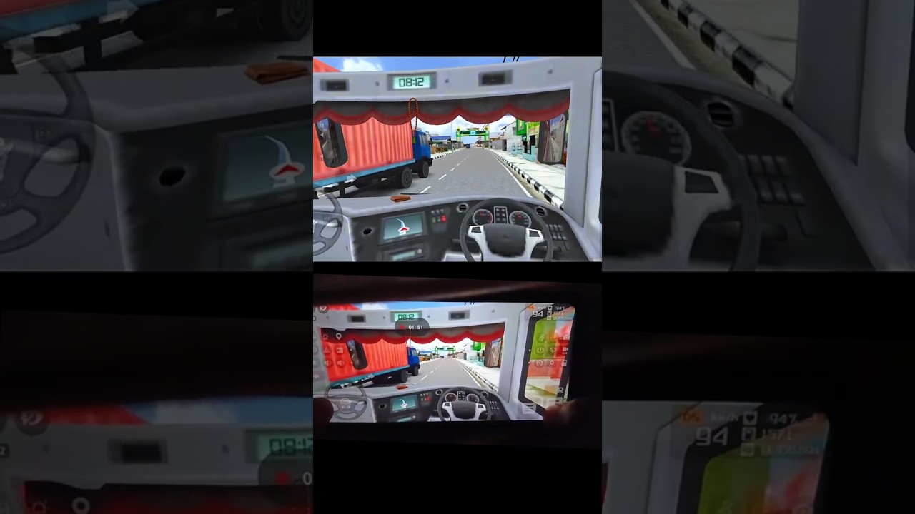 🚌 Bus Simulator Indonesia Gameplay | Smooth Handcam Drive | Phonk Vibes #shorts #bus #viral #gaming