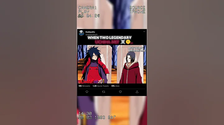 Madara and Itachi met after getting reanimated in Boruto//#anime #narutoshippuden #naruto