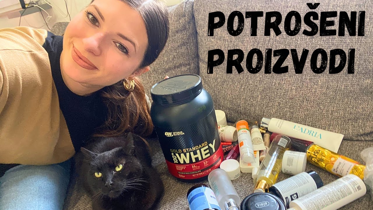 Potrošeni proizvodi & FOOD HAUL s micom 🐱 #vlog #fyp #foryou
