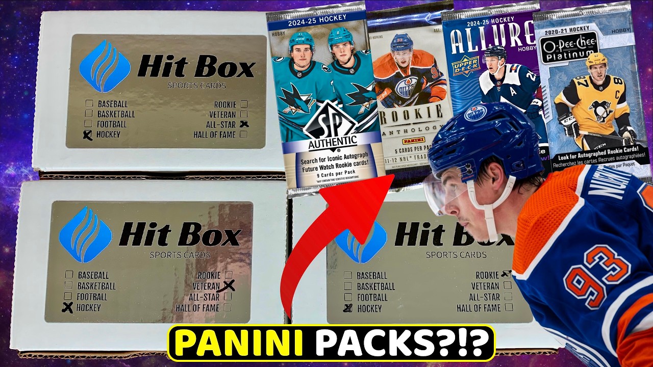 AUTO HOT STREAK! - Hit Box Sports Cards Hockey Subscription Boxes - March 2026