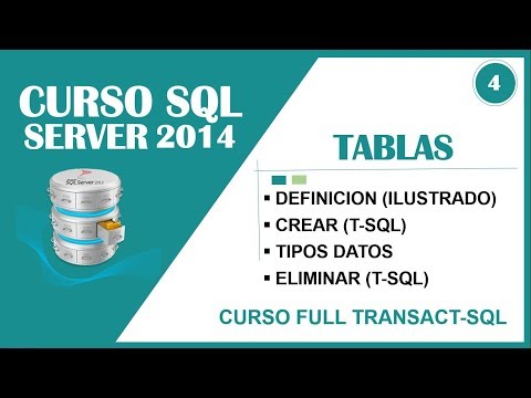 4.CURSO SQL SERVER || Tablas || Crear y Tipo Datos