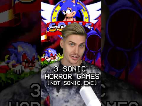 3 SCARY SONIC HORROR GAMES (Not SONIC.EXE) #shorts #viral #sonic #creepypasta #horror #exe #sonicexe