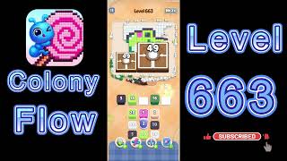Colony Flow Level 663 Walkthrough | All Gameplay Solution | Go Answer