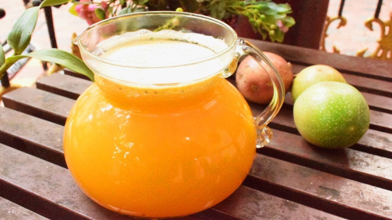 How To Make PASSION  FRUIT JUICE | Homemade juice for summer and spring| EP