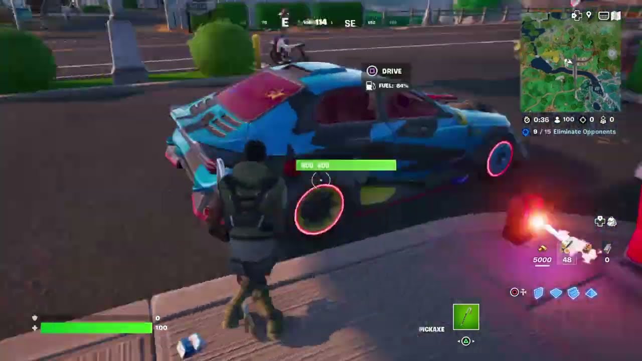 How to Ignite Structures in a Single Match - Fortnite Quest