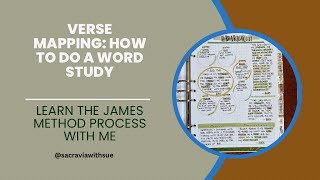 Verse Mapping: How to Do a Word Study