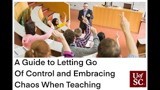Datos A Guide to Letting Go of Control and Embracing Chaos When Teaching Guía