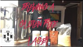 Brewing a gluten free lager from extract