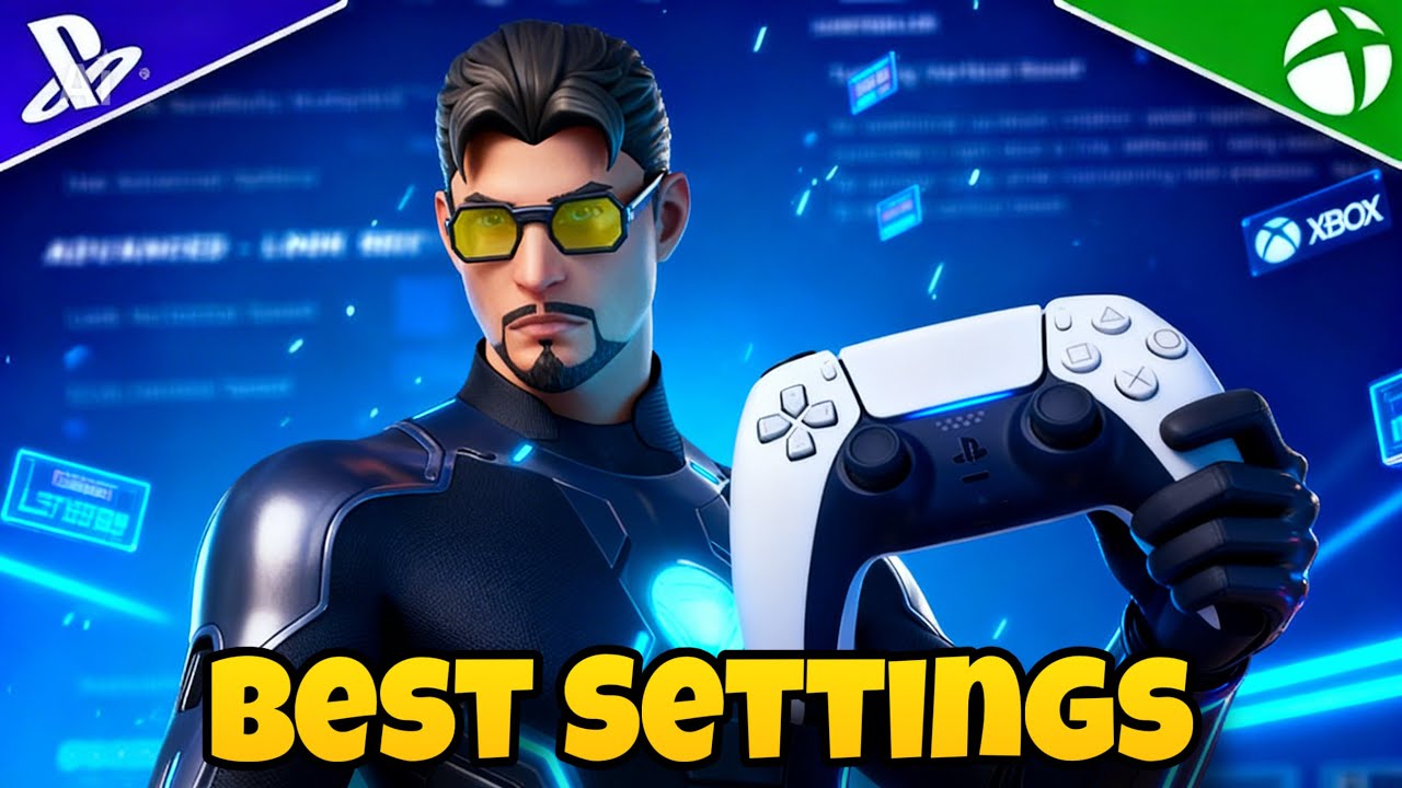 New Best Controller Settings + Sensitivity In Fortnite Chapter 7 (With Gameplay)
