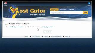 Installing Mahara Part II - How to set up a MySQL database for Mahara via the control panel