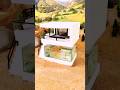 Stunning 1-Story House with Exterior Stairs and Wide Balcony #garage #house #miniature