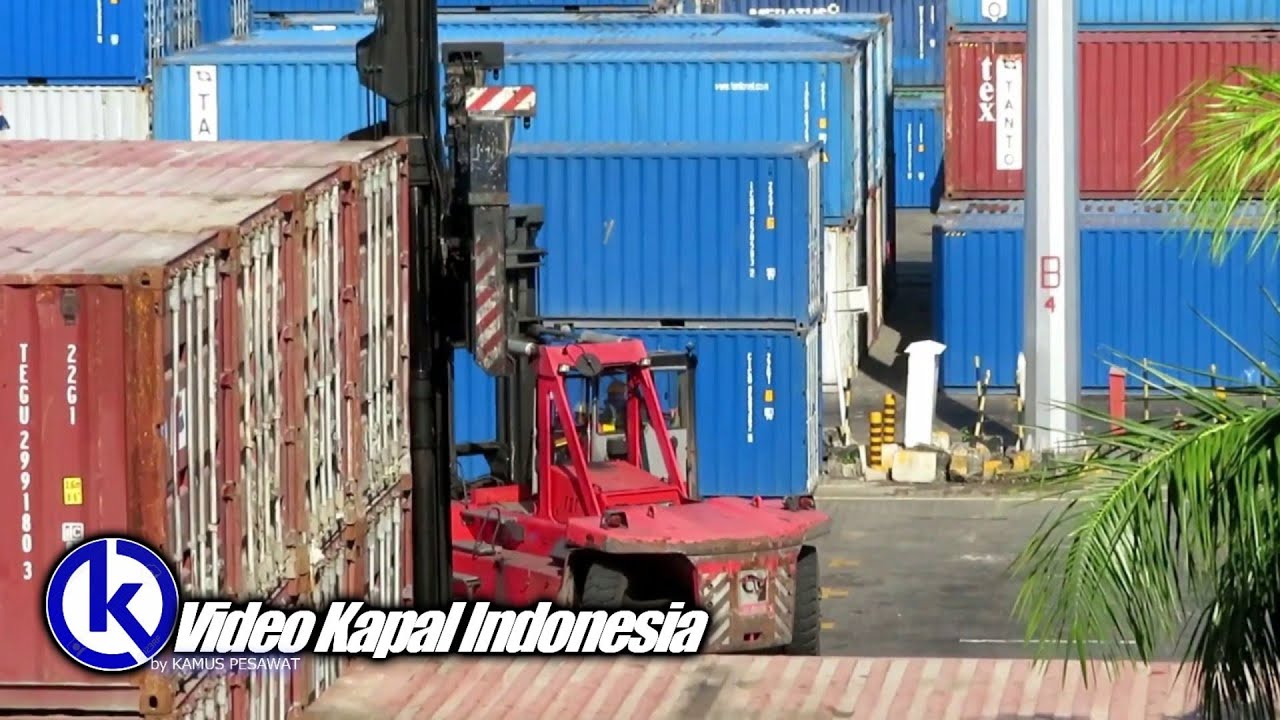 KALMAR Container Forklift (Video Kapal Indonesia) YouTube