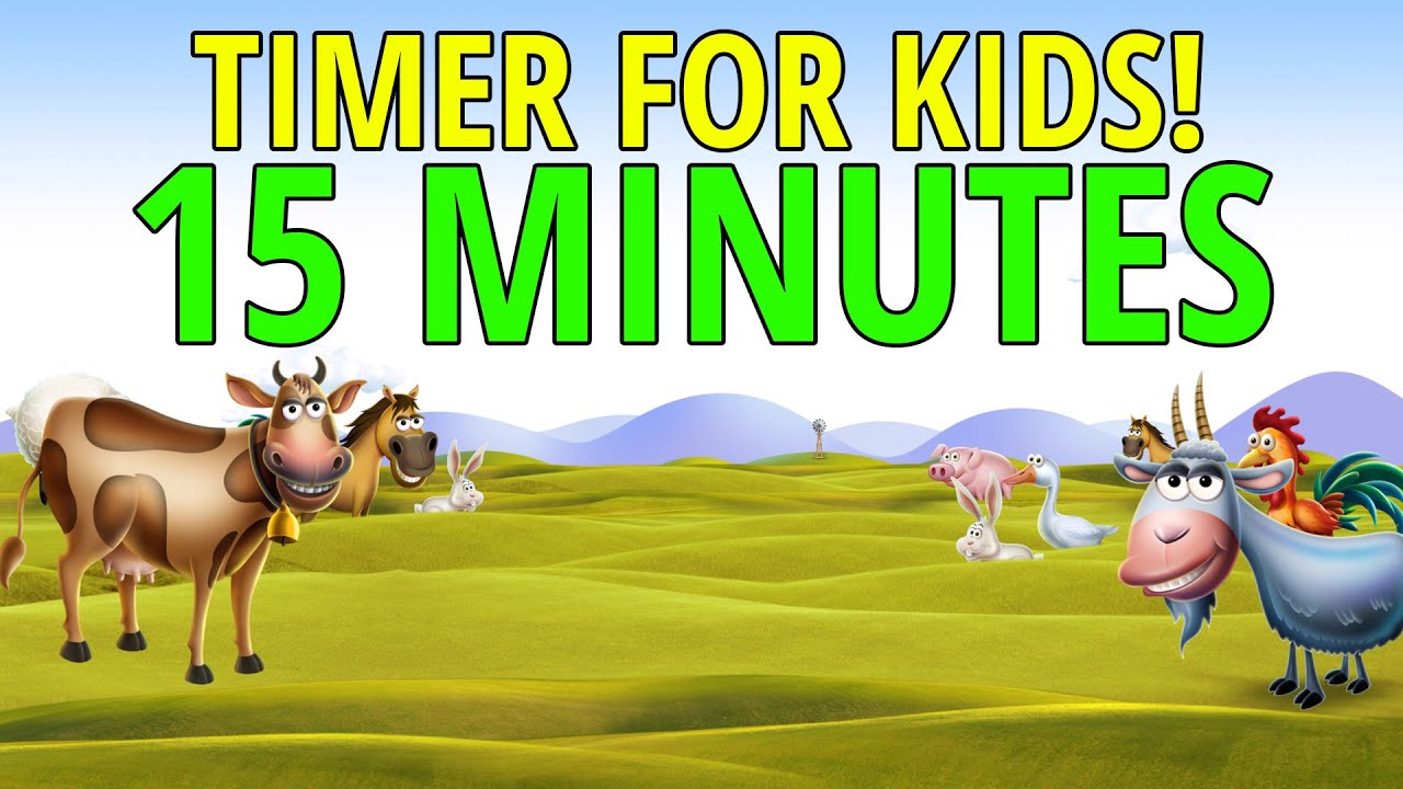 15 Minute Timer for Kids! YouTube