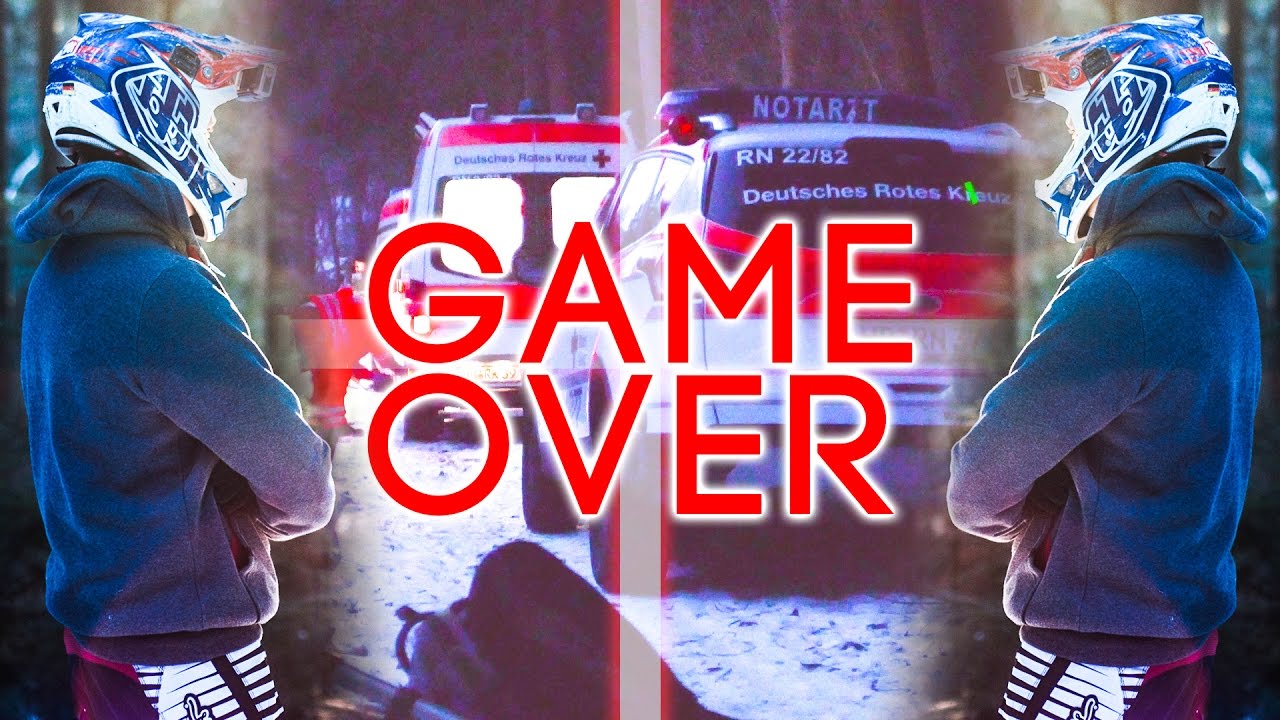 Downhill Winter VLOG ends in Hospital - TrailTouch