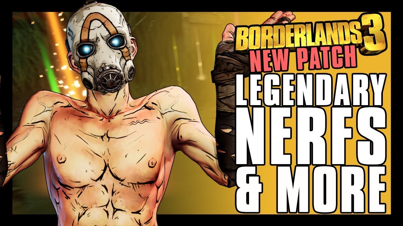 Borderlands 3 NEW Patch - Legendary & Tink Nerf & More
