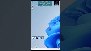 How to Open Performance Monitor Using Run Command #microsoft #computer #tech