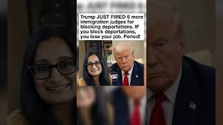 Trump FIRES 6 More Judges! 😱🚨 (NO ONE IS SAFE) #Shorts