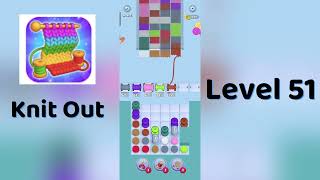 🧶 Knit Out Level 51 Walkthrough | Step-by-Step Guide 🎮 | SolutionGuruji