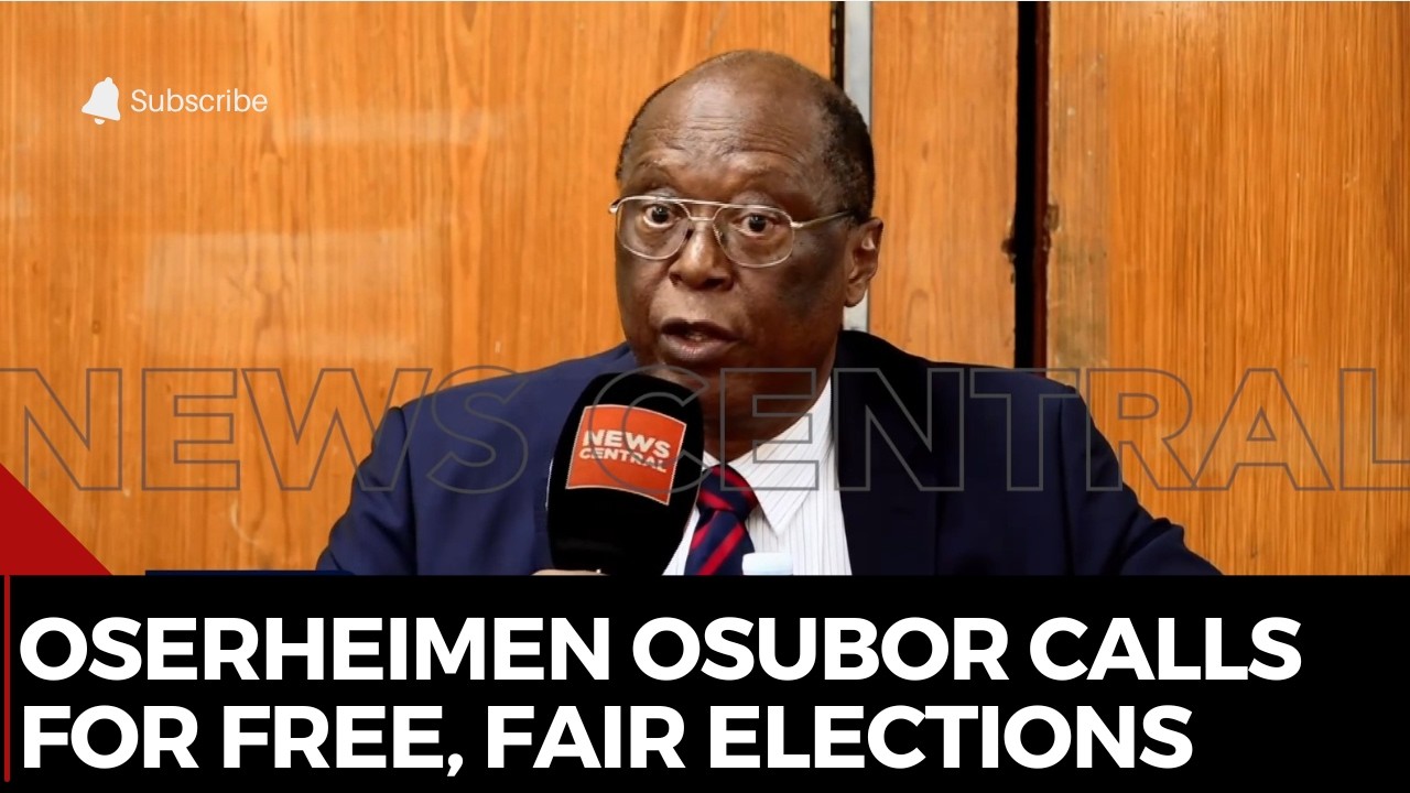 #NCTownHallSeries: Oserheimen Osubor Calls for Free and Fair Elections