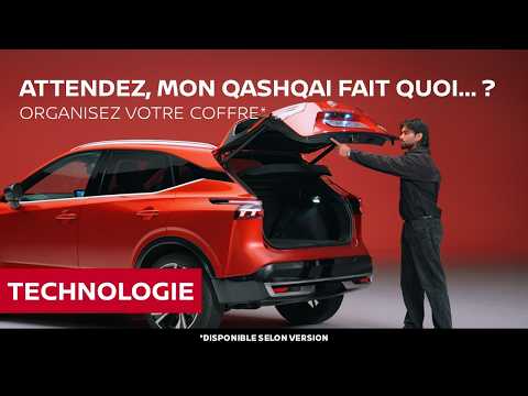 Nissan Qashqai - Organize your trunk