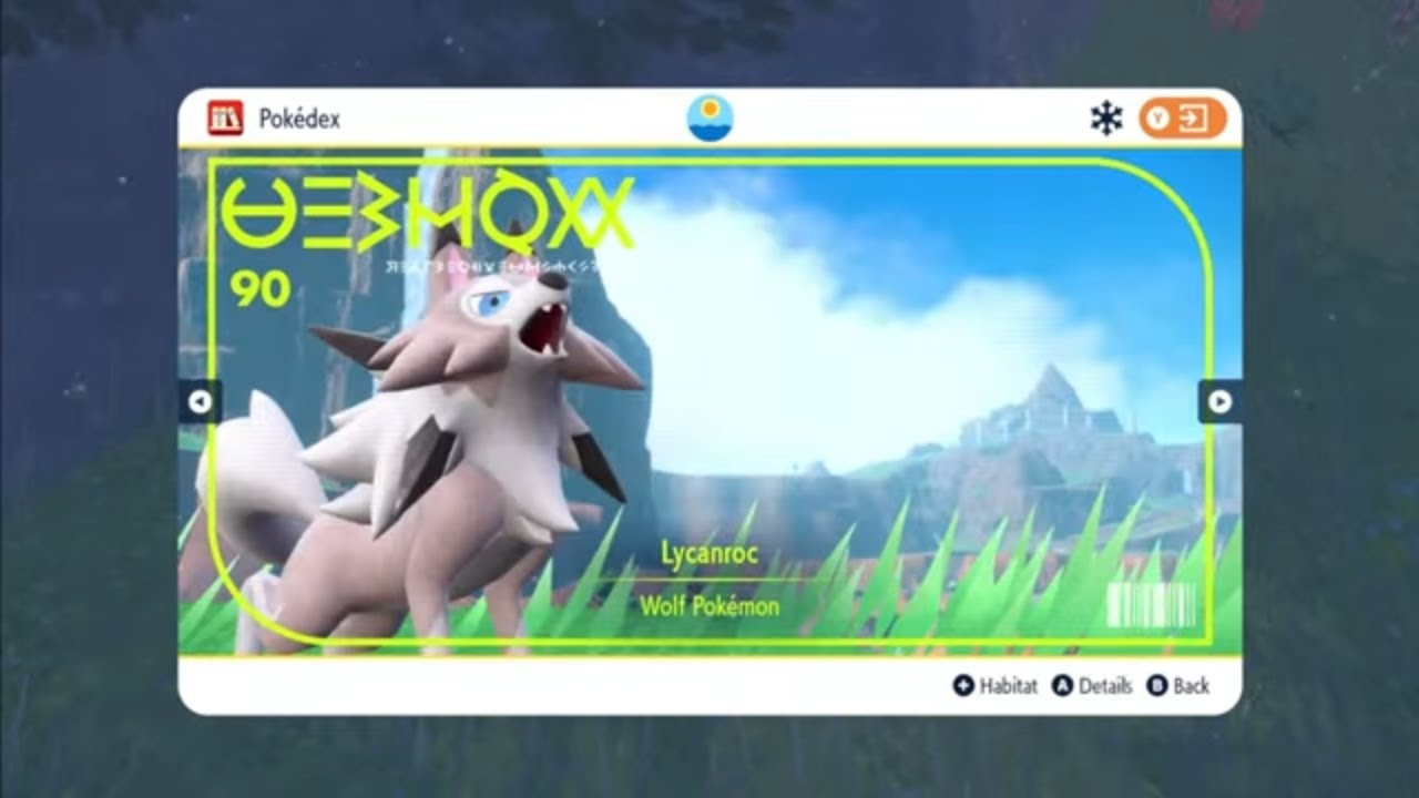 Where/How to Catch Lycanroc In Pokemon Scarlet And Violet!