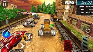 Monster Truck Racing Game - 4x4 SUV Car City Race Games "LVL 12 15" Android Gameplay Video #4 screenshot 2