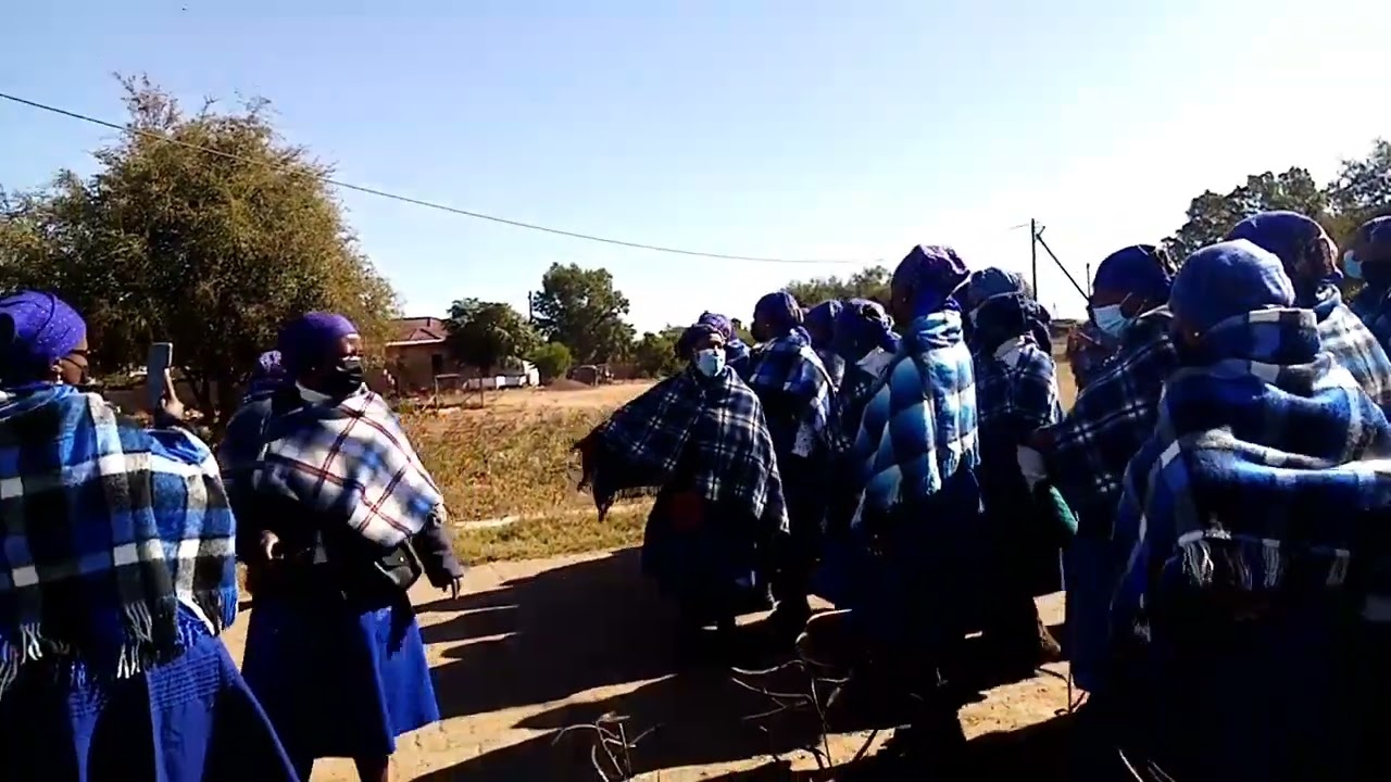 Setswana Culture is amazing. did you know!! Only Married women wear ths ...