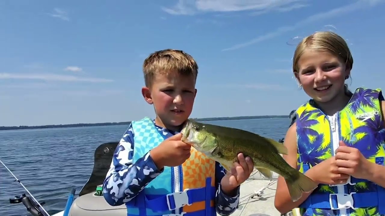 Take a kid bass fishing