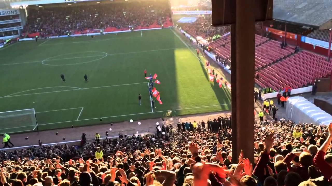 DCFC fans at Barnsley (6000 fans) - YouTube