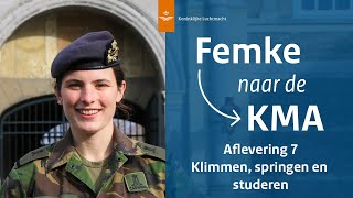 Klimmen, Springen En Studeren Femke Naar De Kma