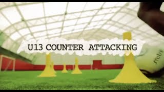 Soccer Drill: Counter Attacking (U13)